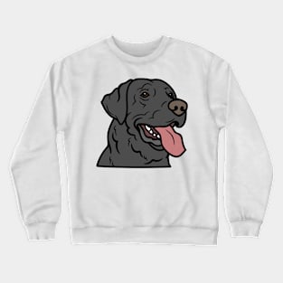 Black labrador Crewneck Sweatshirt